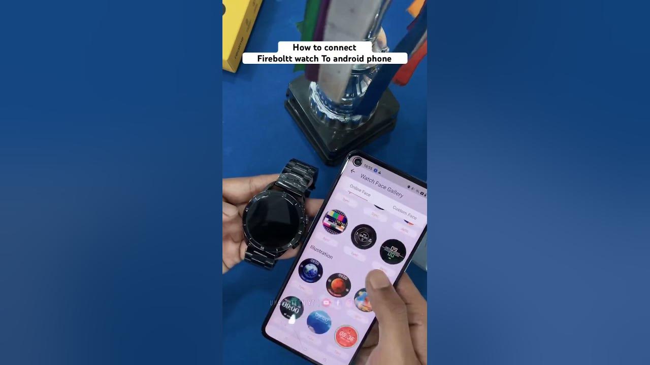 How to connect fireboltt smartwatch to android phone shorts tips