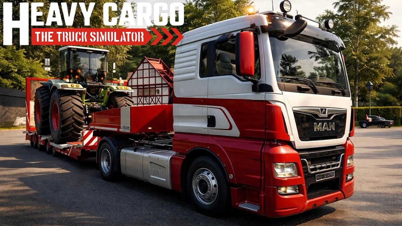Heavy Cargo The Truck Simulator – Auftrag Ein Traktor auf grosser Fahrt | Gameplay Deutsch