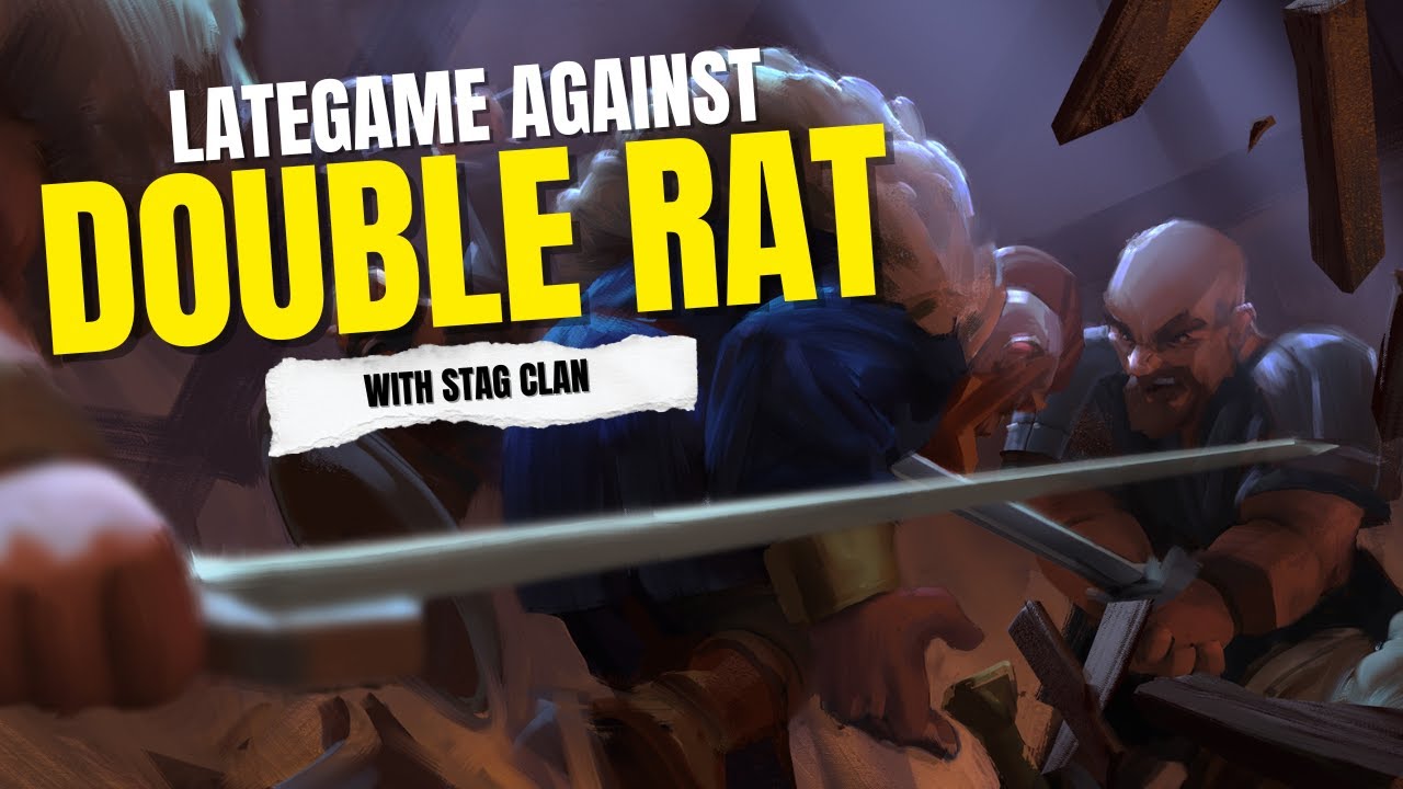 Lategame against Double Rat | Stag clan in 3v3 | Northgard