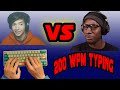 First to Five Typing Match vs Glarses! Typist vs Mechancal Keyboard YouTuber