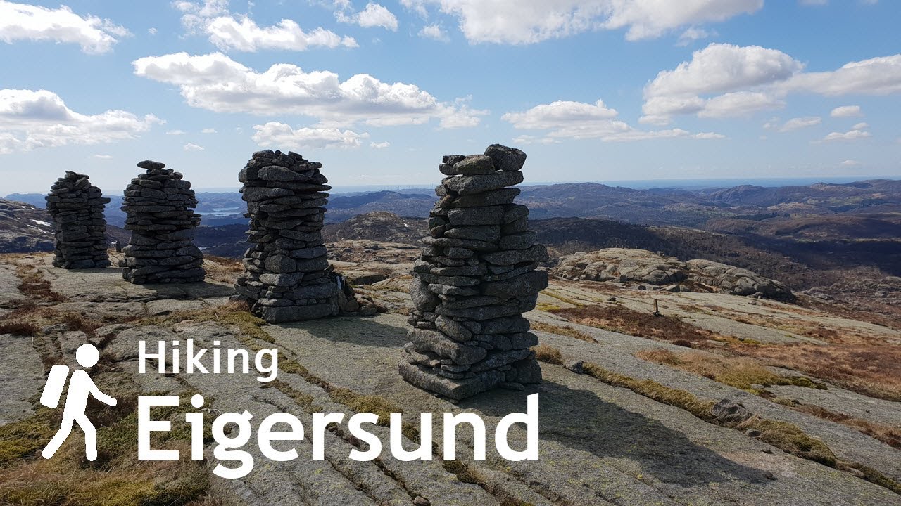 På tur i Eigersund, Rogaland