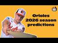 Orioles 2026 season predictions, opening day roster breakdown | Ep. 13
