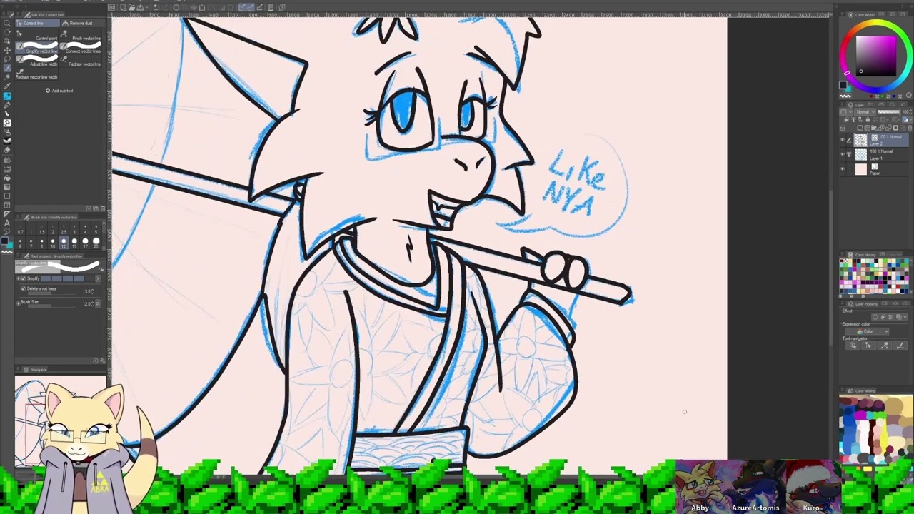 Abby's On Vacation | Art and Modded Minecraft