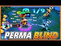 CHOSEN TEEMO + BLUE LETS YOU PERMA BLIND (LESS MANA COSTS) - BunnyFuFuu | Teamfight Tactics | SET 4