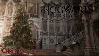 Hogwarts Legacy - Christmas in the castle - Relaxing music + Ambient sounds. Part 2