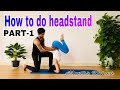 How to do headstandpart1  with master rajesh  rajesh yoga