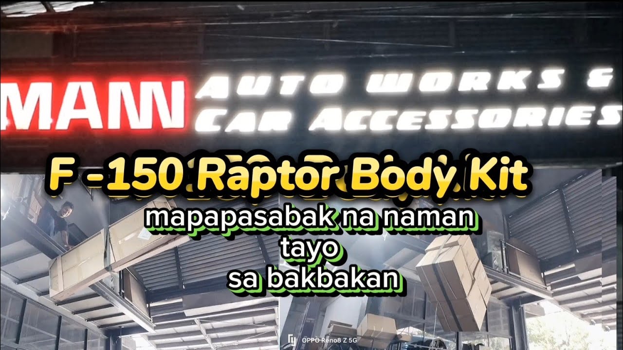 Mann Raptor MANN AutoWorks./ Parts./ F-150 RAPTOR BODY KIT. 🚘 - YouTube