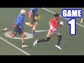 100yard interception return  onseason football series  game 1