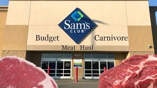 Sam's Club Budget Carnivore Meat Haul