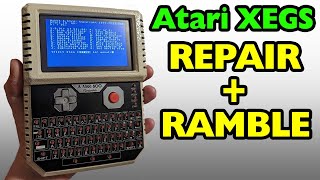 Atari XEGS Portable Repair and Rambling