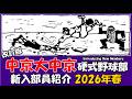 中京大中京『新入部員』紹介 2026年春 硬式野球部 改訂版