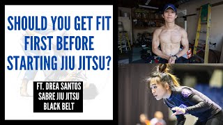 Should I Get Fit First Before Starting Jiu Jitsu? Ft. Drea Santos by LifeWithVinceLuu 1,149 views 2 years ago 6 minutes, 25 seconds