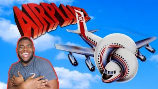 CAN&#39;T STOP LAUGHING! AIRPLANE (1980) MOVIE REACTION FIRST TIME WATCHING