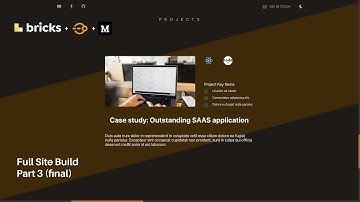 Portfolio WebSite - Full build Part 3 (final) - Bricks, Oxyprops, Meta Box