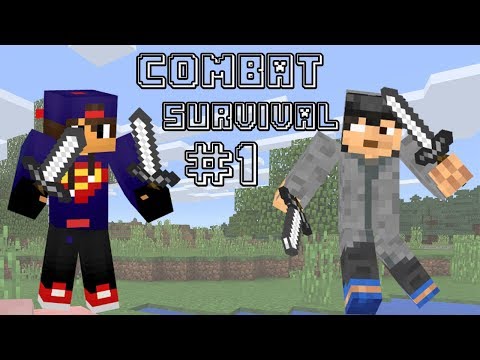 Minecraft : JCOPPY - ศึกพี่น้องประจันบาน (1) : Combat Survival