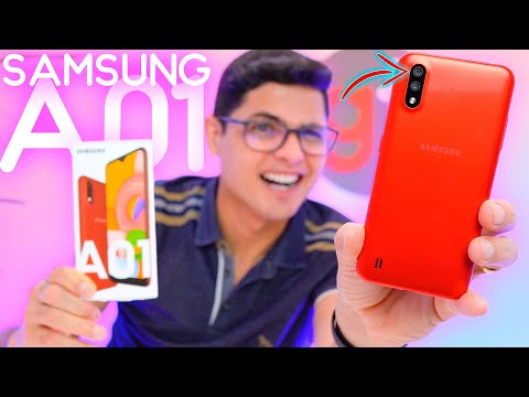 Galaxy A01 o ZERO a ESQUERDA da SAMSUNG Ser um bom Smartphone pra voc Unboxing e Impresses