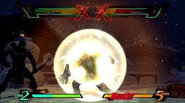 MARVEL VS CAPCOM 3: HAWKEYE VS HAGGAR