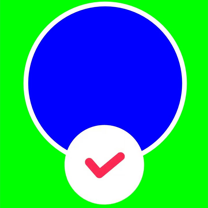 TikTok 4K Green Bluescreen Follow Animation Template [Super Duper MEGA ULTRA QUALITY 4K UHD!!!1!]