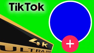 TikTok 4K Green+Bluescreen Follow Animation Template [Super Duper MEGA ULTRA QUALITY 4K UHD!!!1!]