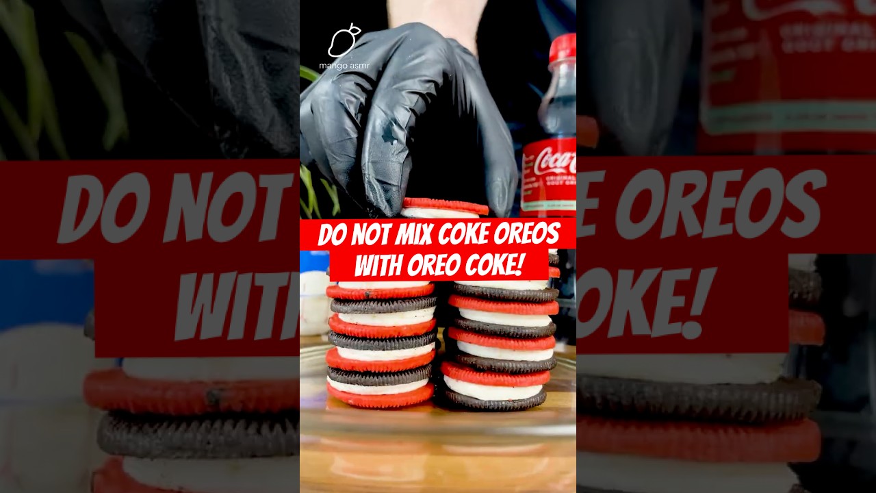 DO NOT mix Coke Oreos with Oreo Coke! 