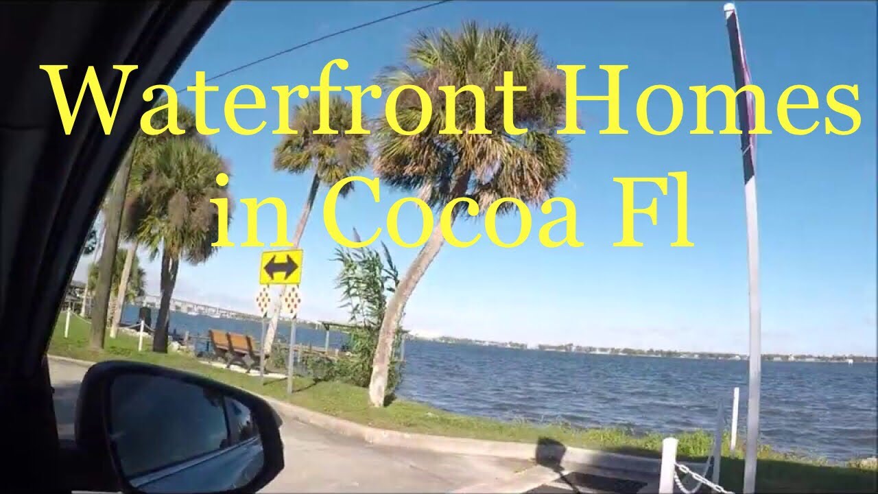 Waterfront Homes In Cocoa Fl YouTube