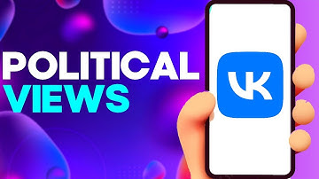 How to Remove Your Political Views From  Your Profile on vk app on Android and iphone IOS