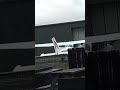 cessan 172 just landed at Barton airport and it's parking up