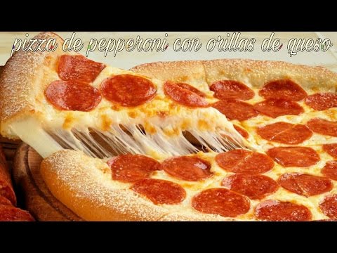 Video: Pizza Fina De Queso Con Pepperoni