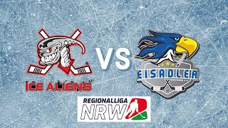 Highlights I Regionalliga NRW Playoffs 2024 Finale Spiel 1 Ratinger Ice Aliens - Eisadler Dortmund