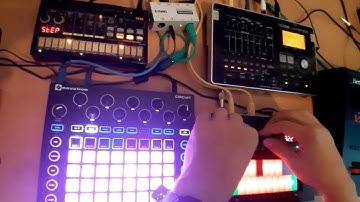 Techno, acid, electro with Novation Circuit, TB-3 & Volca beats