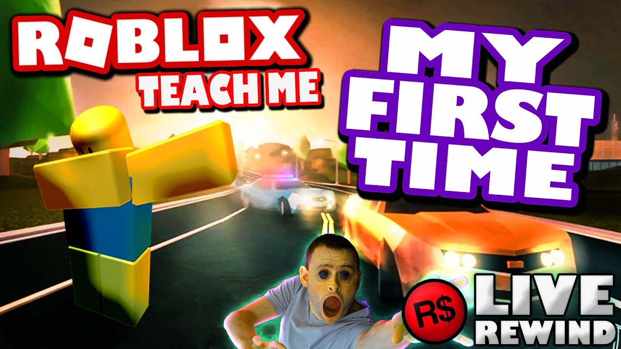 My First Time Playing Roblox Teach Me Funny Comedy - robux 4life fun roblox