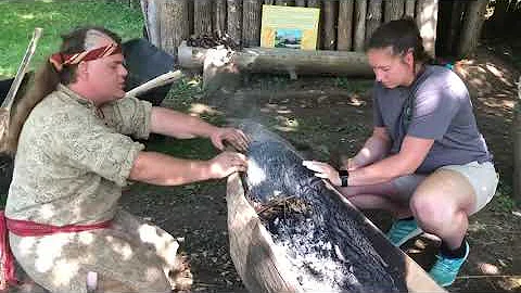 Reconstructing History: Building a Dugout Canoe