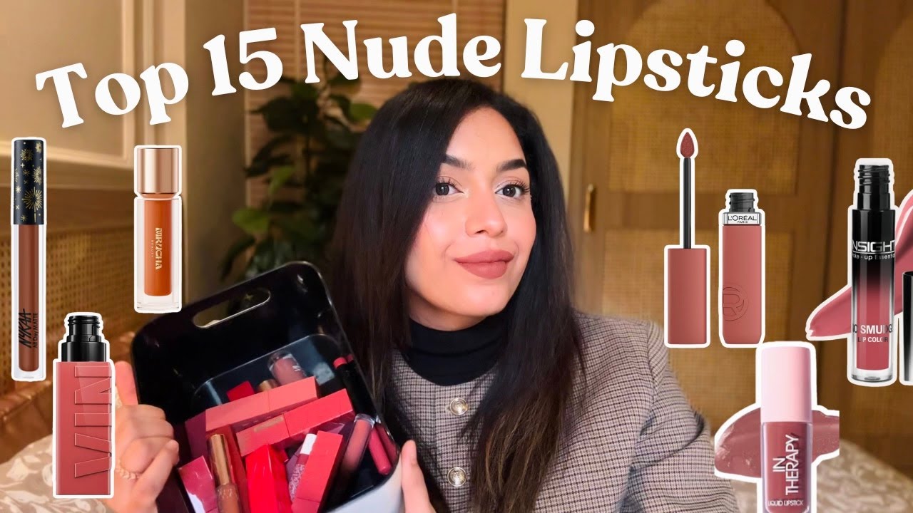 Top 15 Best Nude Lipsticks for Indian Skin Tone  | Affordable Picks Starting ₹270