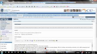 Syllabus Part I setup