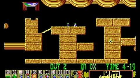 Lemmings - Mayhem 13 solution 1