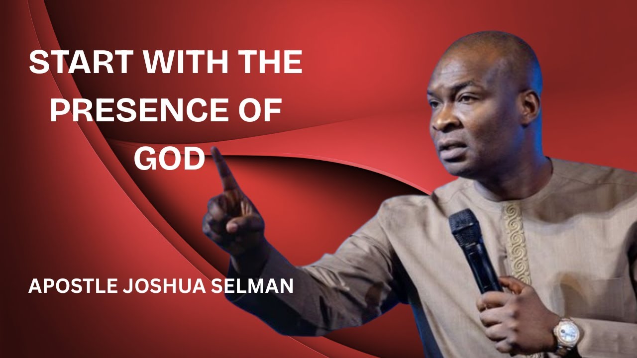 START YOUR DAY SEEKING THE PRESENCE OF GOD APOSTLE JOSHUA SELMAN - YouTube