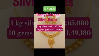 Today Gold Rate 5-5-2026|Today silver rate|Today 1 kg silver|24,22 carat 1 grms gold rate