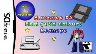 Nintendo DS Programming in C - Episode 5 - 8bit bitmaps