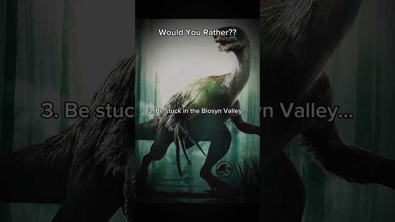 Jurassic World Would You Rather No2 Jurassicworld Wouldyourather