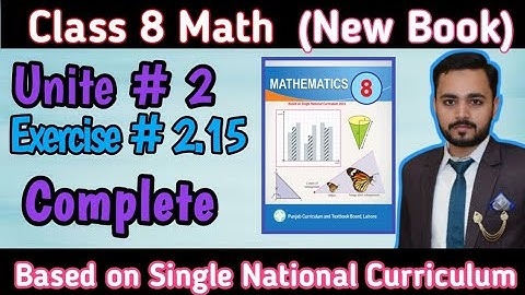 Class 8th Math New book Exercise 2.15 Complete|8th Math New book 2023-24 |8 class math