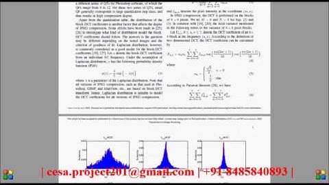 Analyzing the Effect of JPEG Compression on Local Variance of Image Intensity