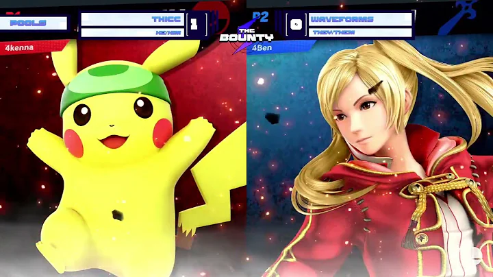 Otroligt intensiv match mellan Thicc (Pikachu) och Waveforms (Robin)!