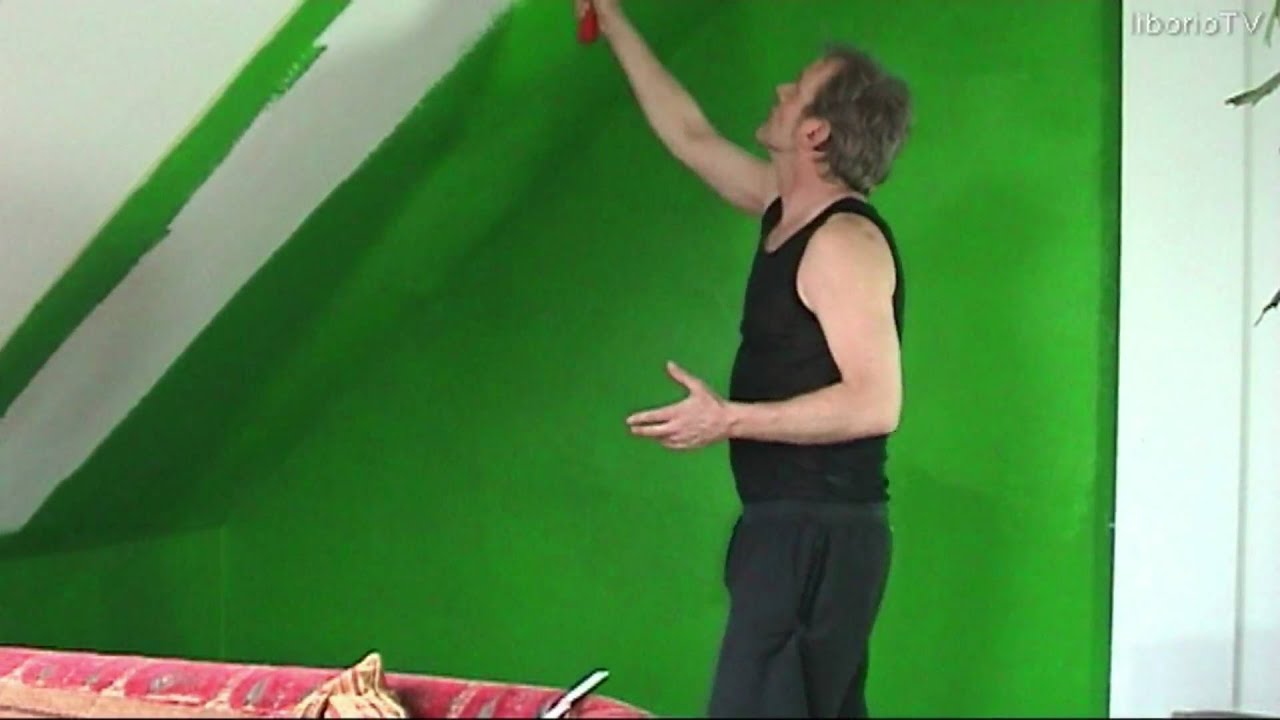 Green screen streichen mit avokado grün youtube Streichen grün grau