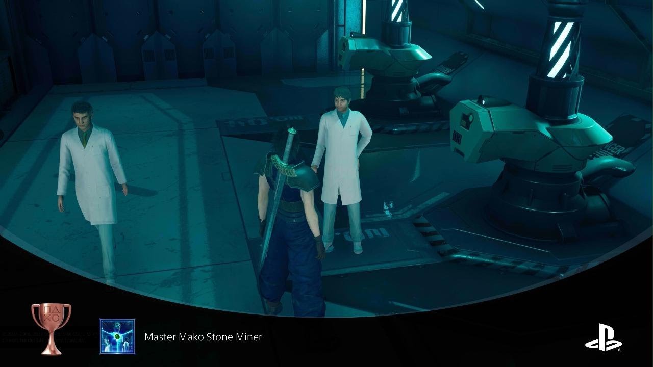 CRISIS CORE –FINAL FANTASY VII– REUNION: Master Mako Stone Miner (BRONZE) Trophy