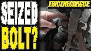 How To Remove a Bolt Seized in a Bushing Sleeve