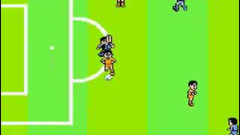 KICK AND RUN FOR THE NES - THIRD GAME ITALY VS ARGENTINA