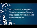 Jireh (My provider) Lyrics