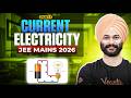 Current Electricity - Part 1 ⚡| JEE Mains 2026 January Shift🔥 | Exam Questions Solved
