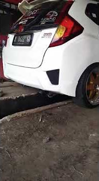 Knalpot honda jazz || ironcrafts saisho  #hjci #knalpotganas #knalpotjazz #satuaspal