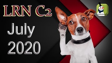 LRN C2 2020 July 🎵 Listening with answers